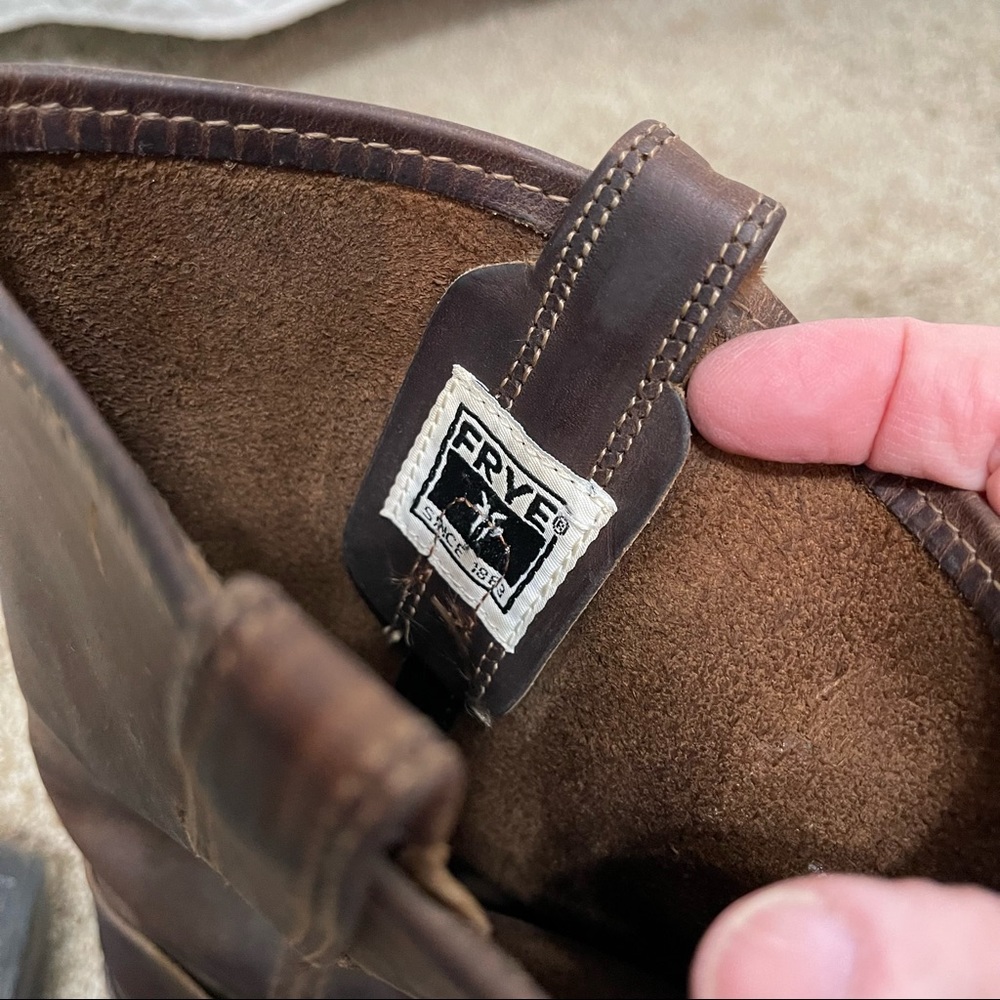 Frye Brown Heeled Boots - Picture 9 of 12